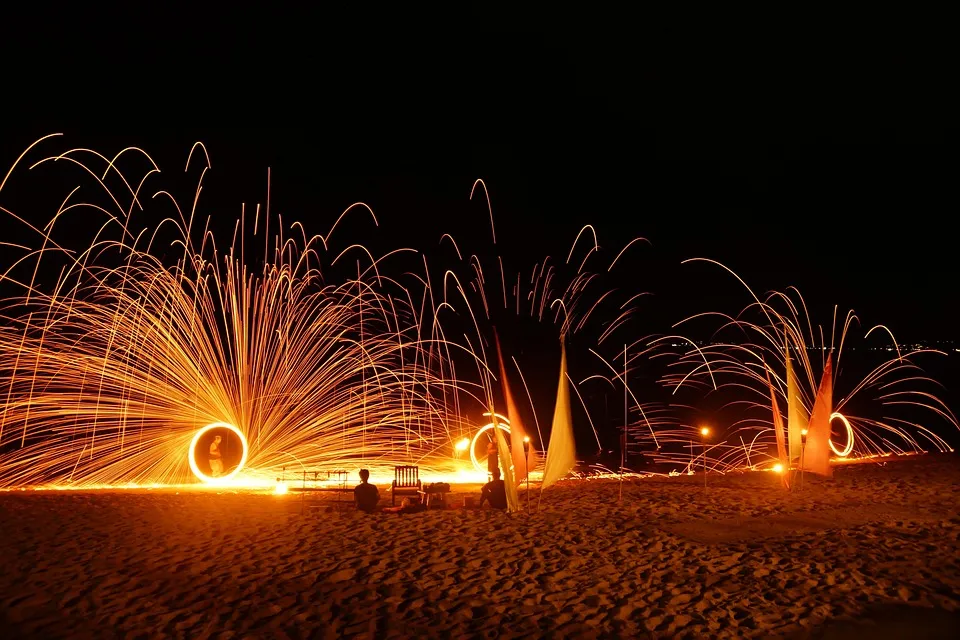 Beach Fire Show